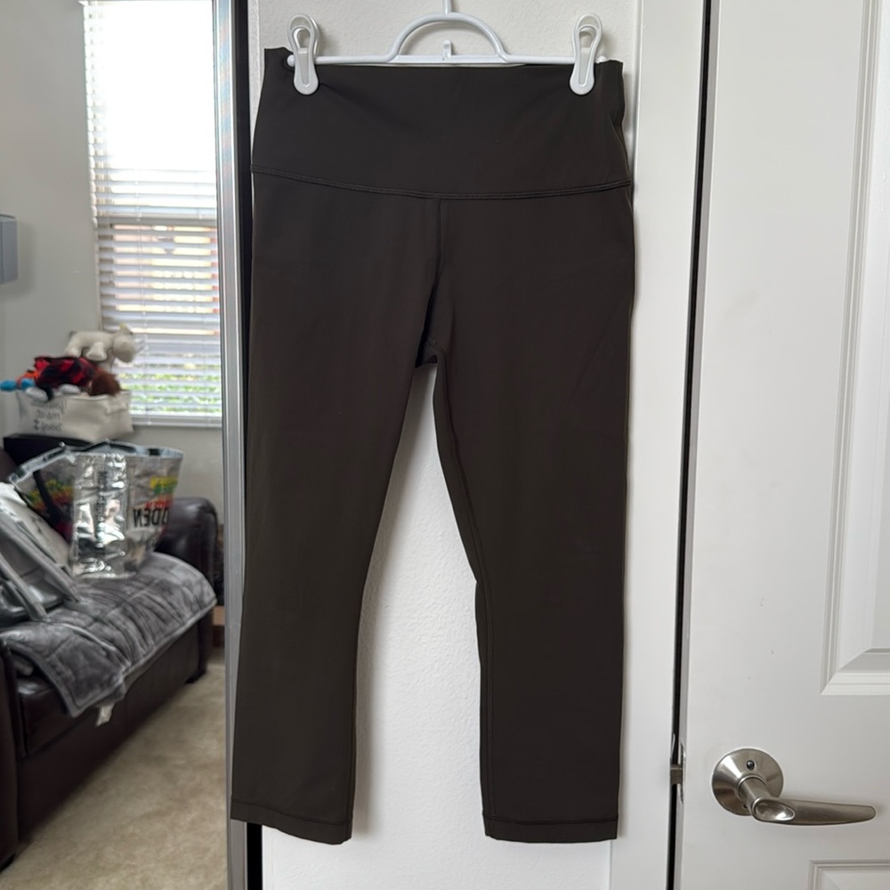 Lululemon wunder under leggings - dark green